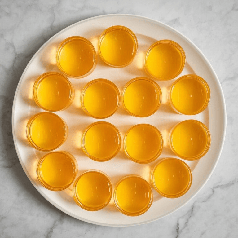 Bariatric gelatin recipe set and ready to serve, high-protein weight loss snack