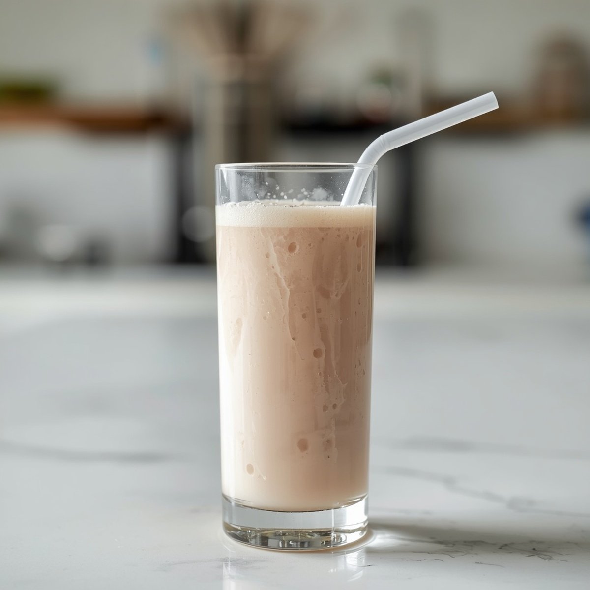 collagen peptides dissolved into a smoothie for weight loss