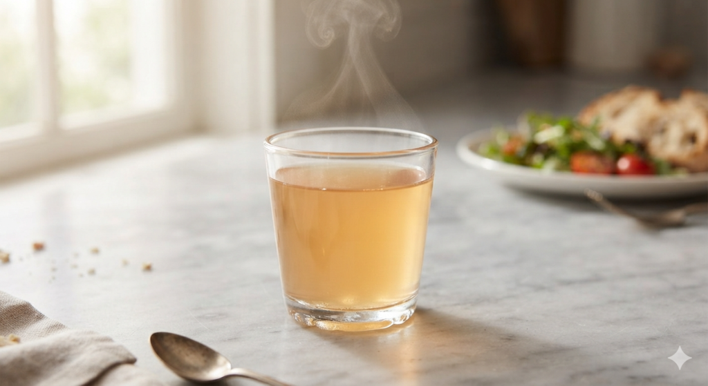 gelatin trick for weight loss recipe in a glass before a meal