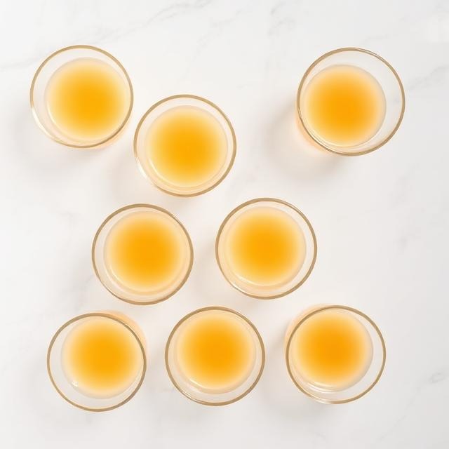 finished jello recipe for weight loss portioned into cups