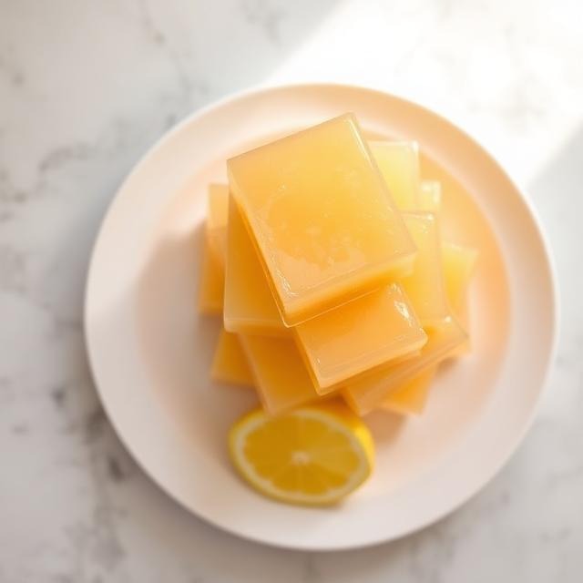 3 ingredient gelatin recipe for weight loss cut into cubes
