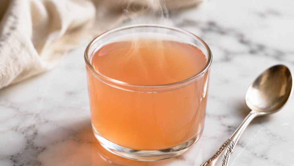 jillian michaels gelatin trick recipe in a glass cup
