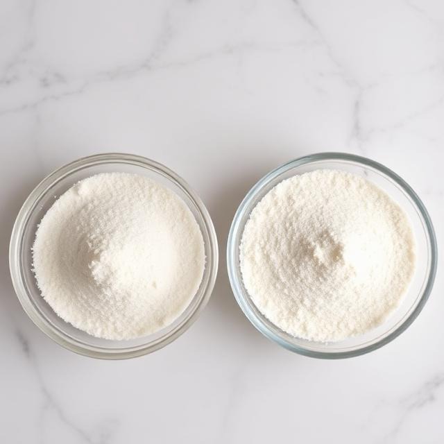 gelatin vs collagen for weight loss powders side by side in bowls
