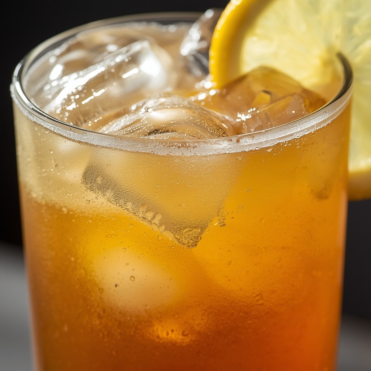 Arnold Palmer drink recipe in a tall glass with iced tea and lemonade