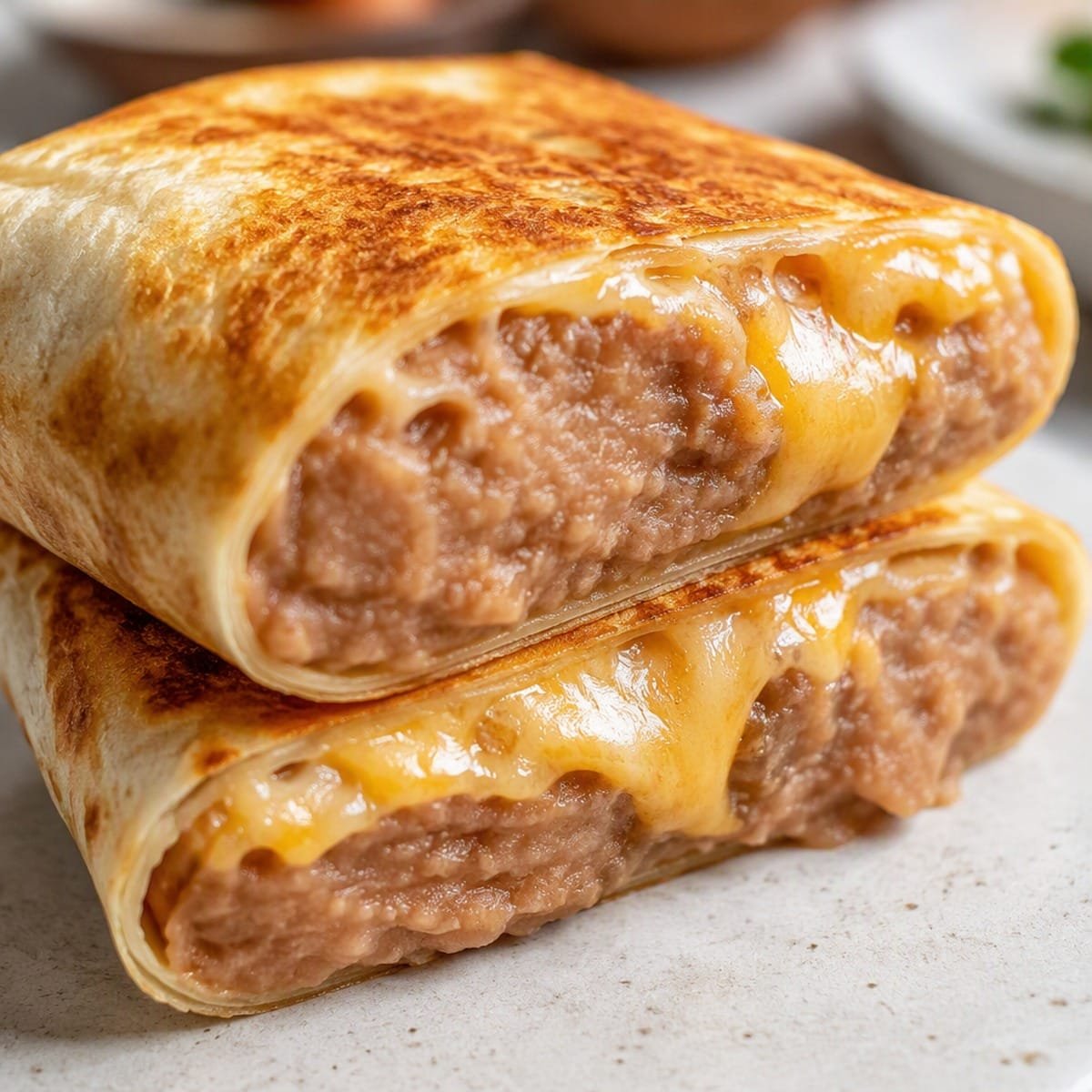 Bean and Cheese Burrito Recipe (Crispy, Easy, 20 Minutes)
