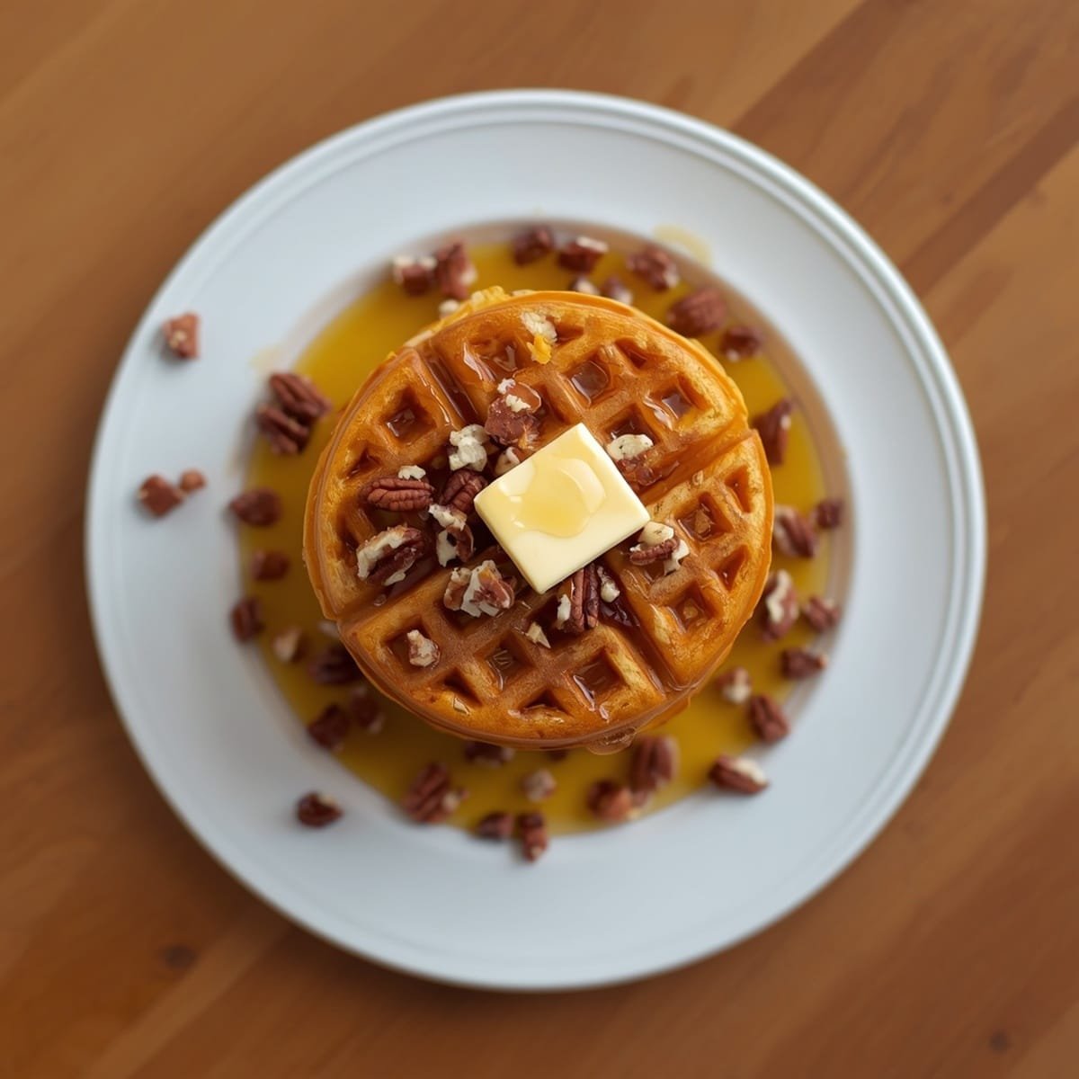 Pumpkin Waffles Recipe: Crispy, Fluffy Fall Breakfast